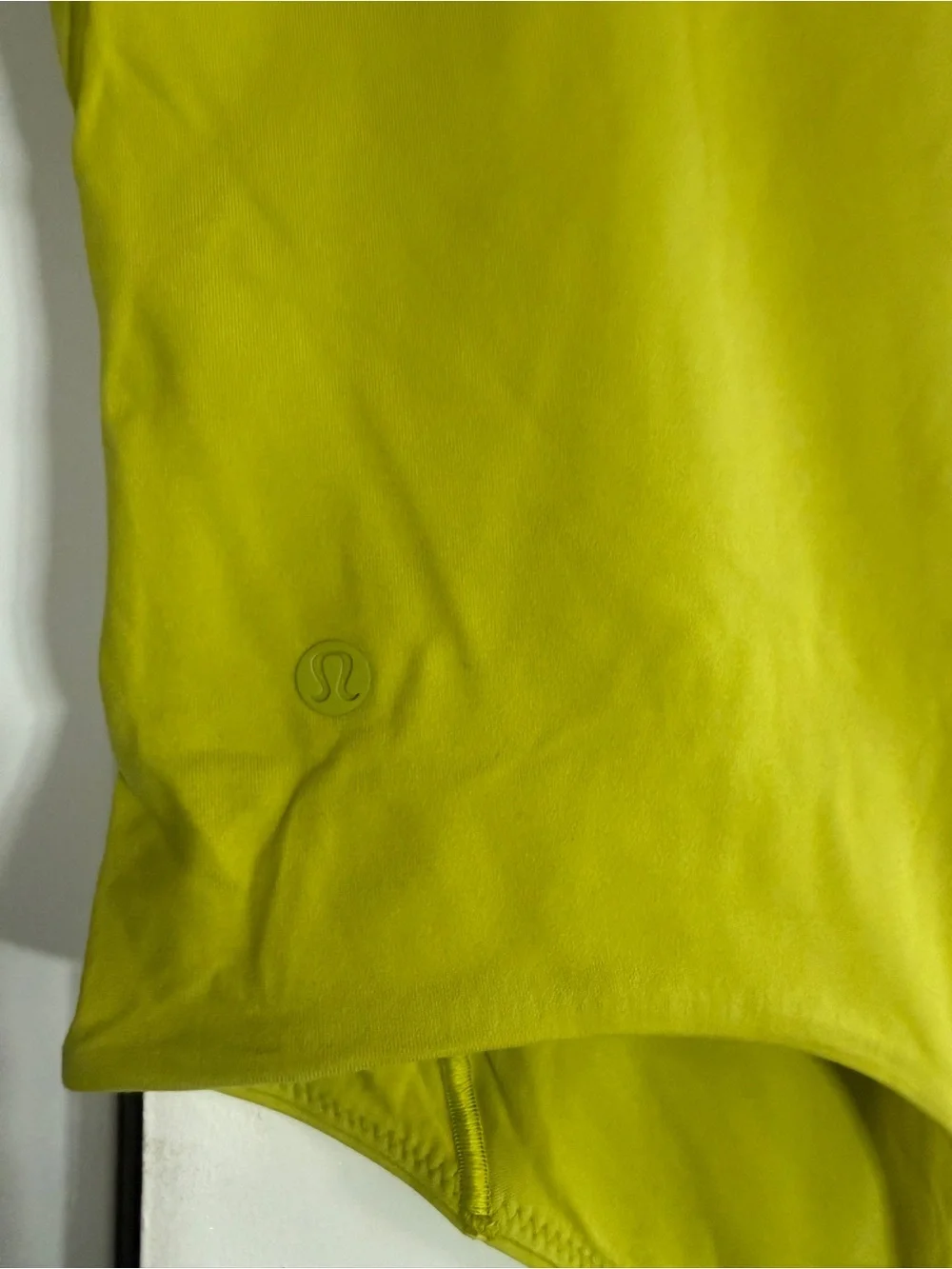 lululemon athletica Neon Lime Tank Bodysuit